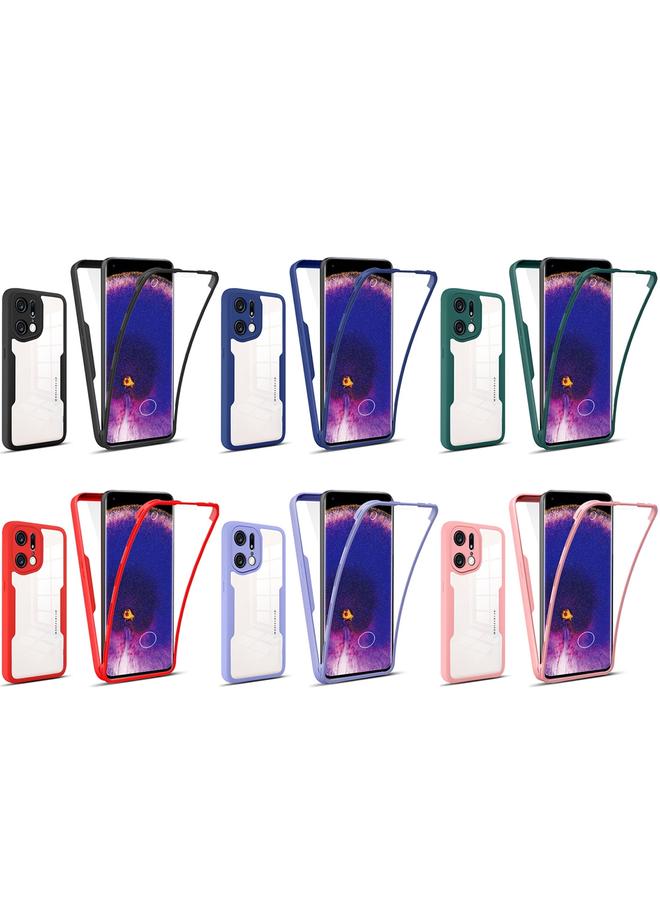 اس-توب جراب لهاتف OPPO Find X5 Pro، جراب هاتف بتغطية كاملة 360 درجة - Image 2