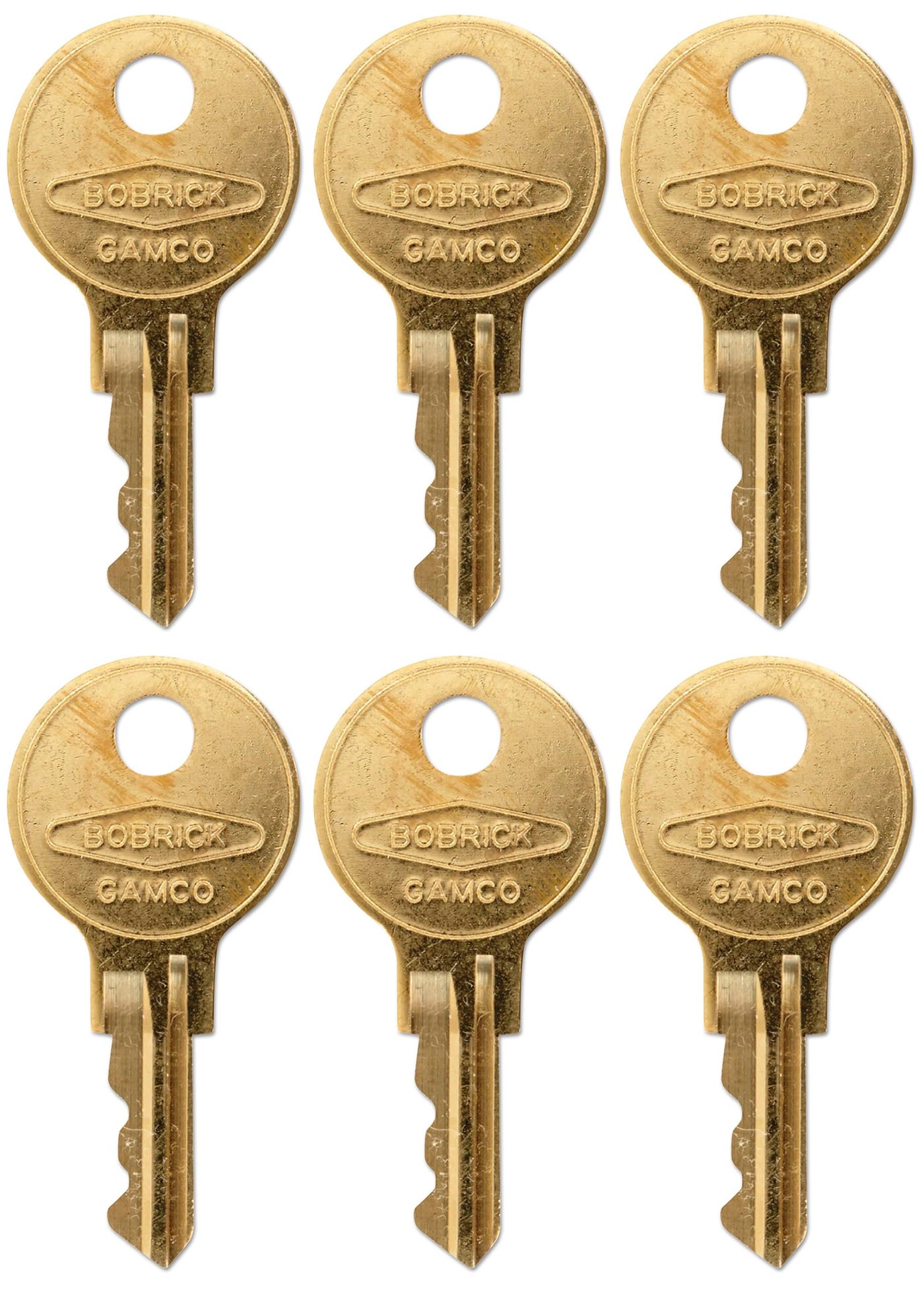 Bobrick Cat 74 Keys - Pack of 6 Keys