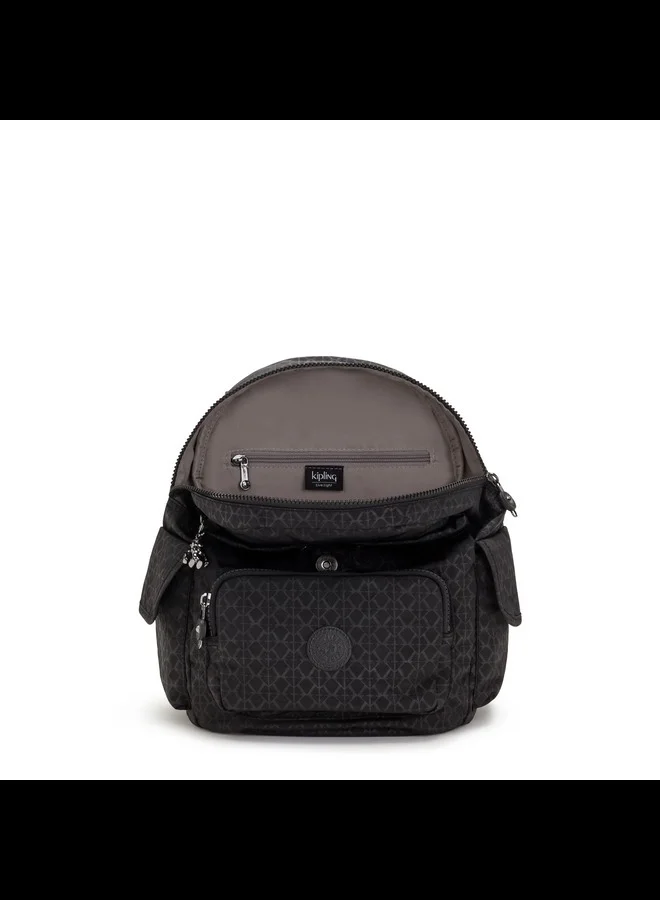 kipling Small backpack City Pack S Signature Emb K15641K59