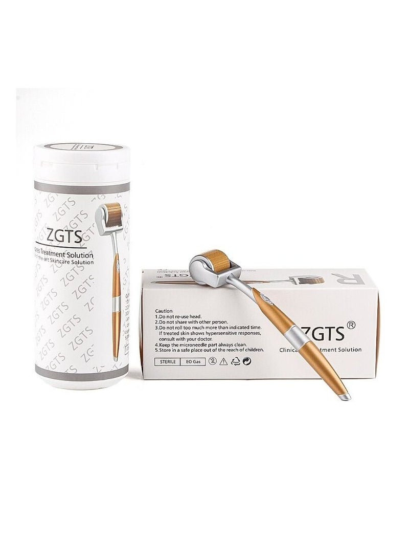 DubaiGallery ZGTS Derma Roller Micro Needle Titanium Luxury Roller - FDA Approved Handmade for Skin Care (0.20 mm) - Image 3