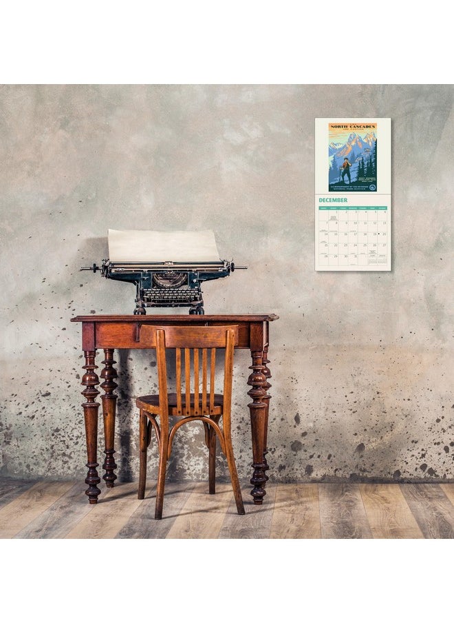 Ziga Media National Parks-Poster Art Of The Wpa Mini Wall Calendar 2025, 7" X 7"  - Image 5