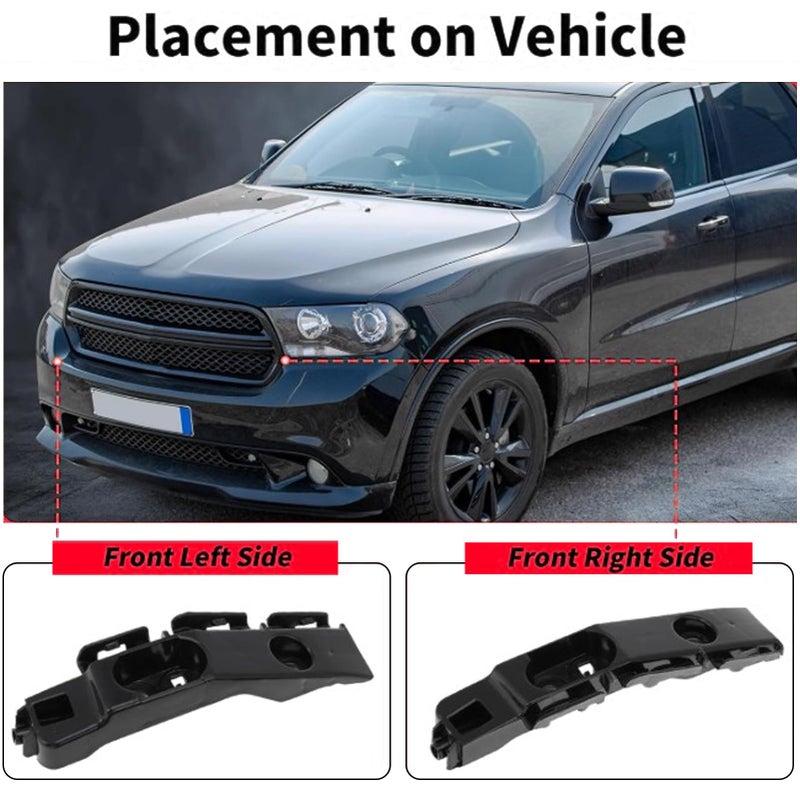 Left Side Front Bumper Bracket Support A0018203921 Improved Stability Easy Installation - Image 3
