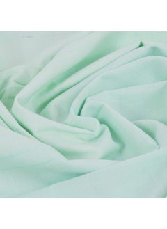 EthnicAlive Ethnic Alive Bhagalpuri Handloom Soft Organic Solid Plain Green Chadar  - Image 5