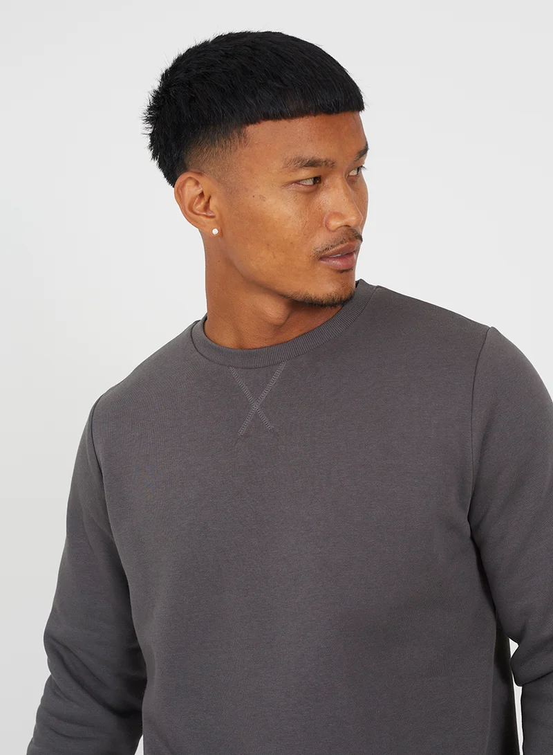 BRAVE SOUL Crew Neck Sweatshirt