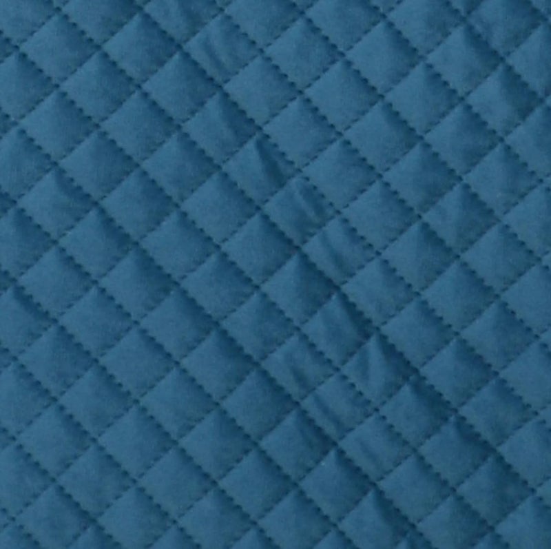 KINGLY Velvet Quilted Universal Armrest Sofa Cover – Non-Slip, Washable Couch Arm Protector for Daily Use (German Blue, 1pc – 23x27) - Image 4