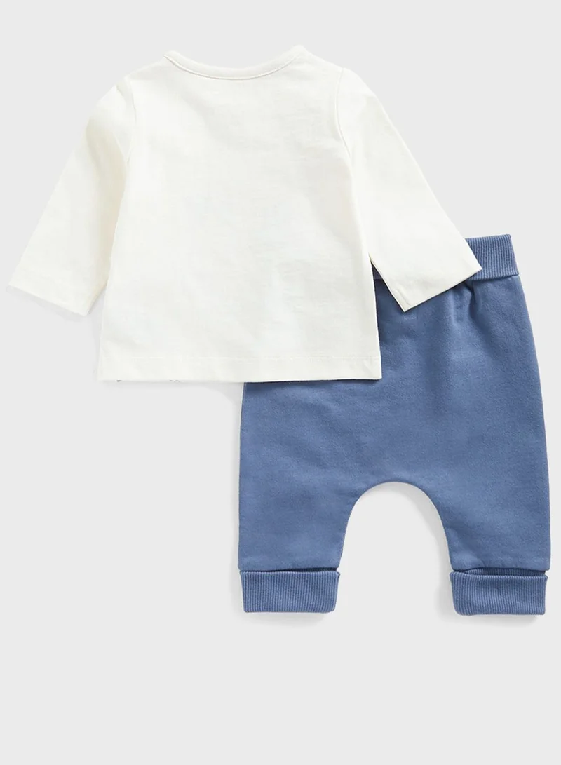 mothercare Tiger T-Shirt and Jogger Set