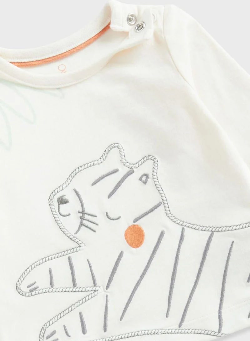 mothercare Tiger T-Shirt and Jogger Set