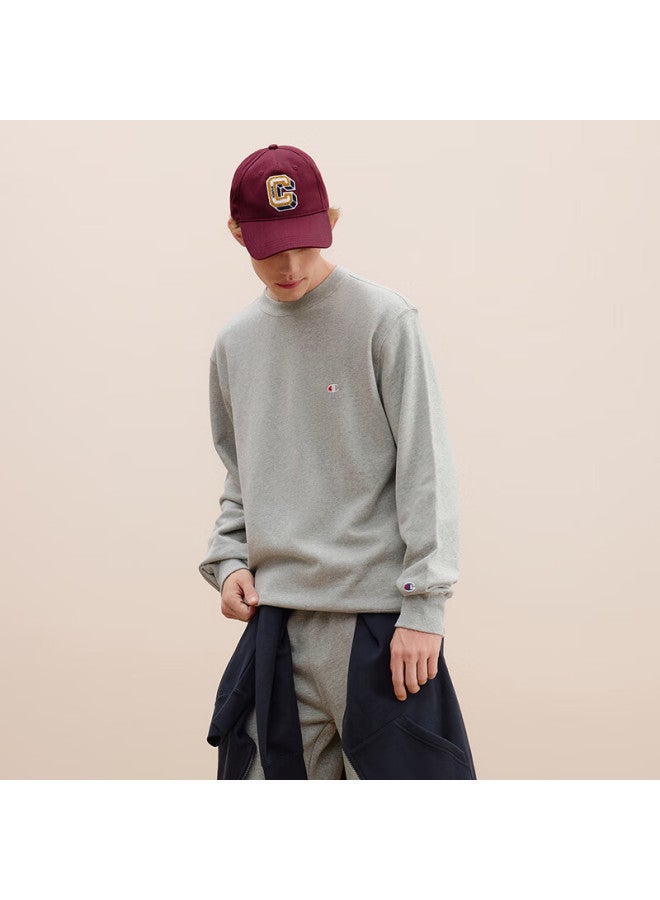 Champion Champion Sweatshirt For Men, Autumn New Style, Embroidered Small C Logo, Round Neck Top For Women, Trendy Retro Brand  - Image 2
