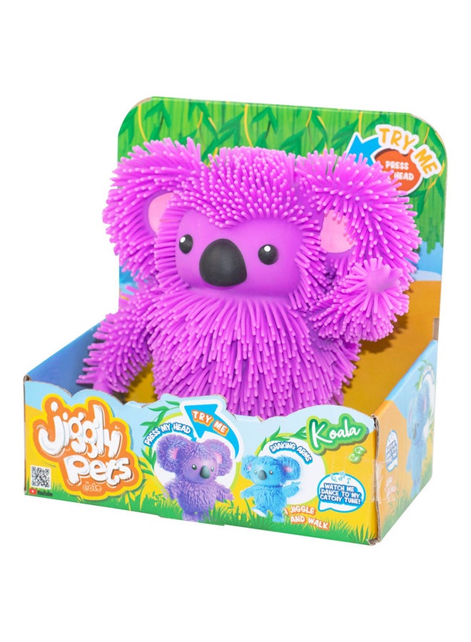 EOLO Jiggly Pets Rubbery Walking Koala - Face Expressions - Image 1
