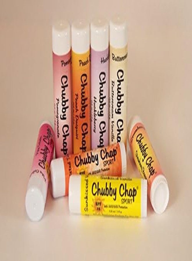 Chubby Chap - Three (3x Large Jumbo Chapstick Natural Chapstick - 1/2 Ounce Lip Balm (Huckleberry - Image 4