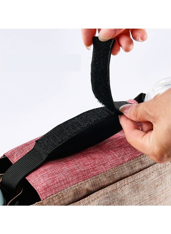 Double Stroller Organizer with Cup Holder,Parent Console Double Jogging Stroller Organizer - Image 4
