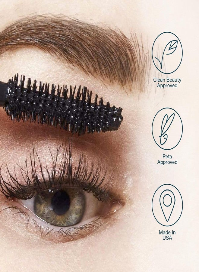 Skinn ماسكارا SKINN Lash-Redemption 4 في 1 - ماسكارا للرموش مع شعيرات ناعمة ومطبق على شكل ساعة رملية تكثف، تجعد، تطيل وتغذي الرموش - تركيبة خالية من الكحول، مقاومة للتكتل والتقشر - Image 5