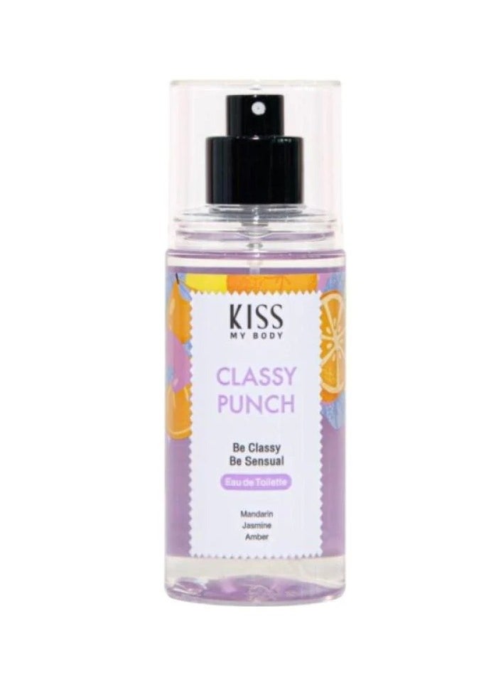KISS MY BODY Classy Punch Eau de Toilette for Hair and Body  88 Ml  - Image 1