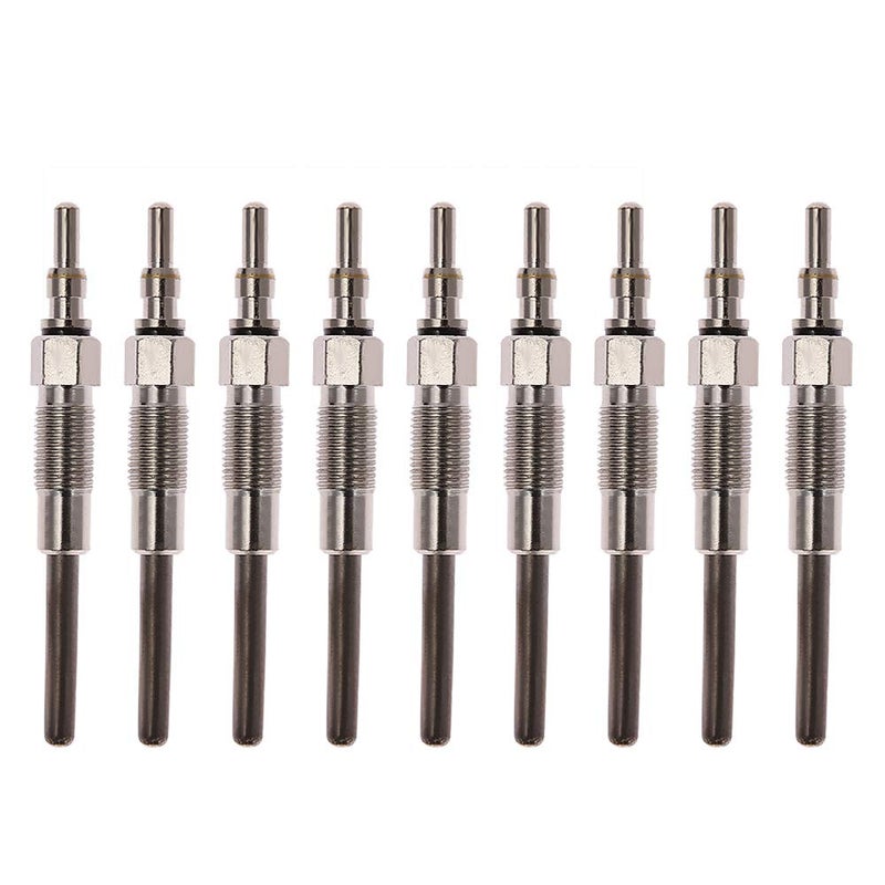 Anxingo Diesel Glowplugs Glow Plugs Replacement for Ford 1988-1994 IDI (Indirect injection) 7.3 7.3L F350 F250 E250 E350 (Set of 8) F2TZ12A342A Replacement for Motorcraft ZD9 - Image 1
