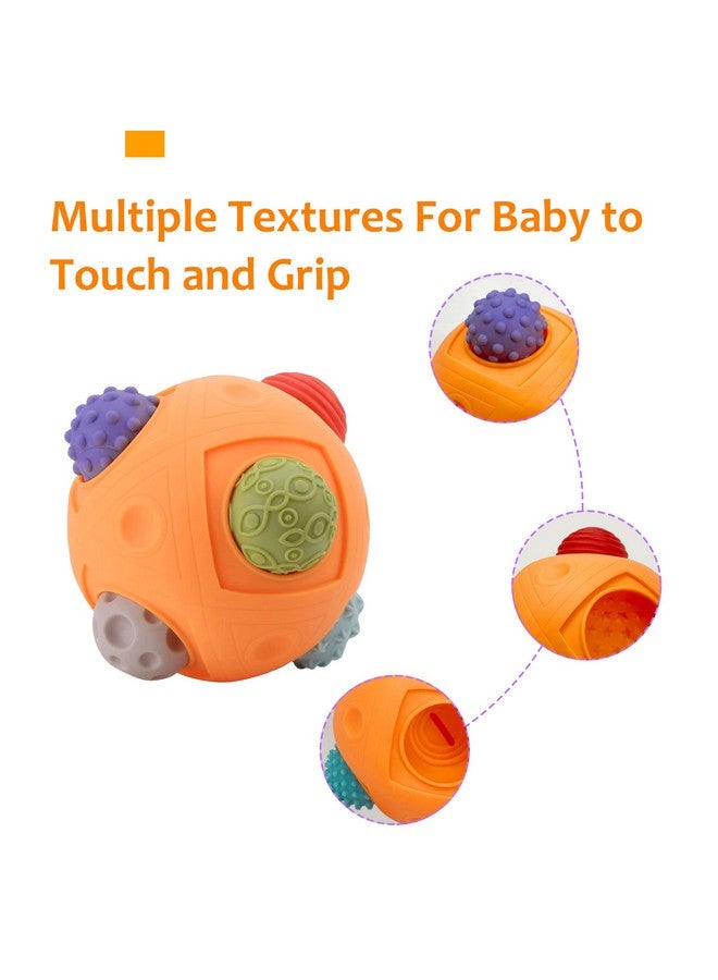 ROHSCE Balls for Toddlers 1-3 Baby Sensory Toys, Montessori Toys for Babies 6-12 Months Baby Ball Toy, Sensory Balls BPA Free Teething Gift Toddler Balls Bath Toys with Bright Color Multi Textured - Image 4