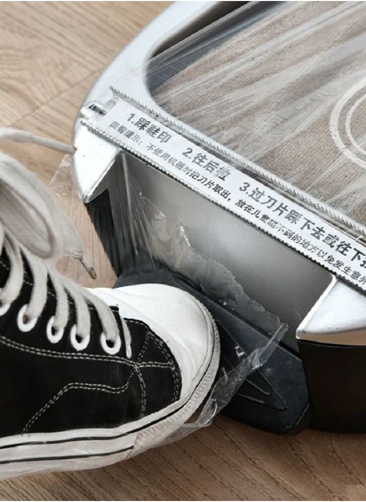 Generic - Nylon shoe wrapping machine is a device used to wrap shoes with nylon for hygiene and sterilization purposes. This machine works to protect places from dust and dirt and provide a clean and sterile en - Image 1