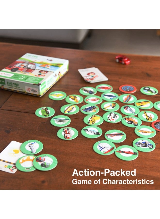 Chalk and Chuckles Educational Game- Eye See Things That Go, Gifts For Kids Age 3-6, Super Fun Learning Toys For Boys, Girls 4, 5 Years, Multicolor - Image 2