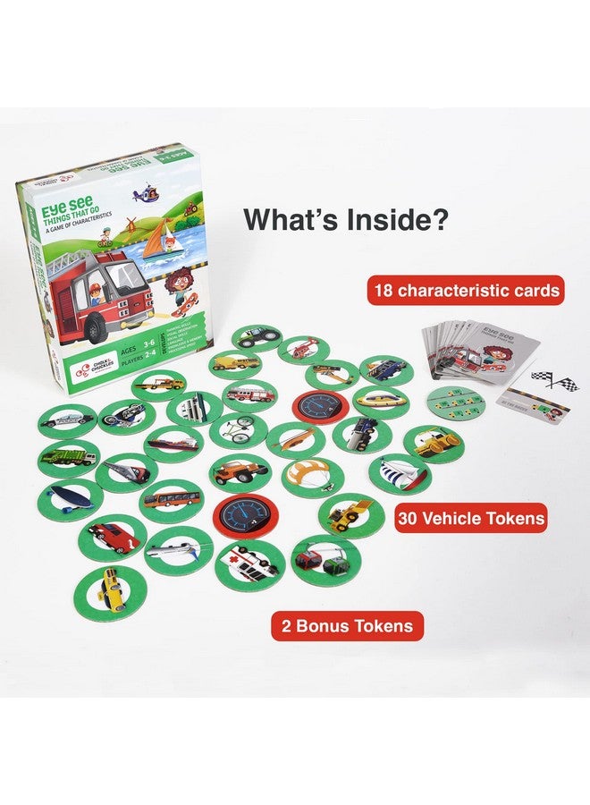 Chalk and Chuckles Educational Game- Eye See Things That Go, Gifts For Kids Age 3-6, Super Fun Learning Toys For Boys, Girls 4, 5 Years, Multicolor - Image 4