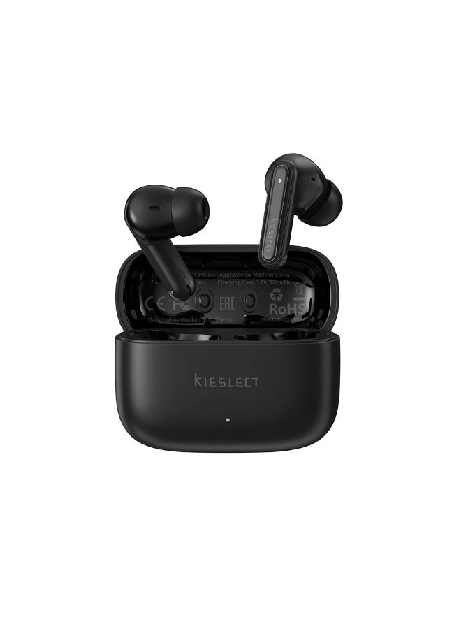 Kieslect Adjustable Earbuds – Ultra-Light, In-Ear & Half-In-Ear Modes, AI Assistant, 13 mm Drivers, Dual-Device Pairing - Image 2