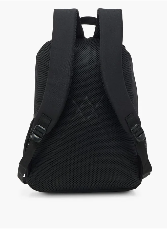 Kappa Colourblock Backpack with Adjustable Shoulder Straps - 44x30x14 cm