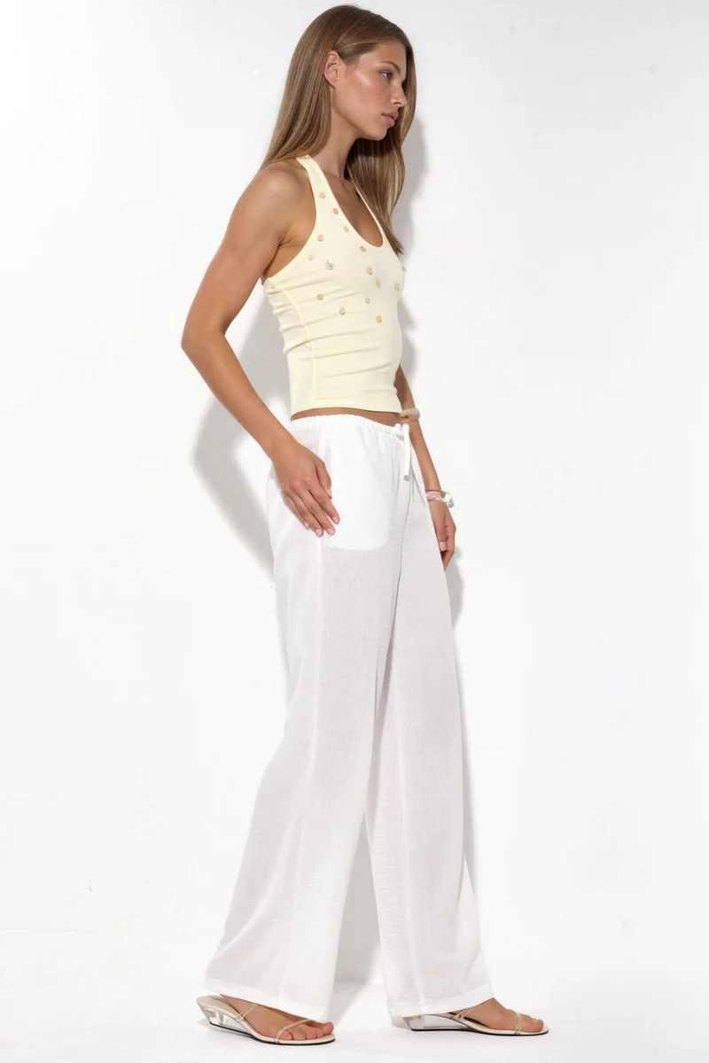 بوسيم BUSEM Women’s Straight-leg Woven Trousers
