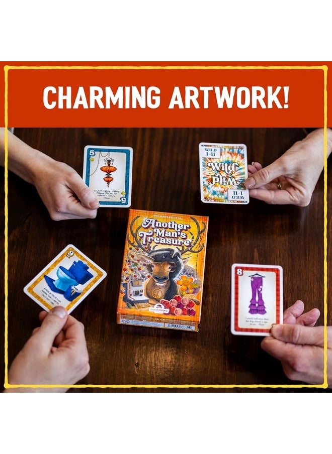 Grandpa Beck's Games Another Man's Treasure | from The Creators of Cover Your Assets | Set Collection Card Game | for Kids, Teens, and Adults | 2-6 Players, Ages 7+