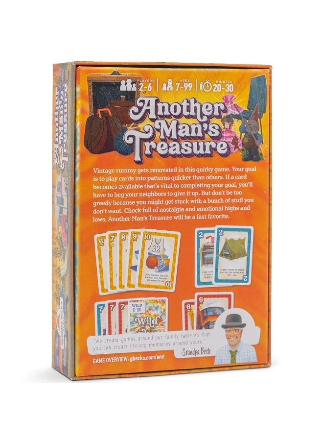 Grandpa Beck's Games Another Man's Treasure | from The Creators of Cover Your Assets | Set Collection Card Game | for Kids, Teens, and Adults | 2-6 Players, Ages 7+