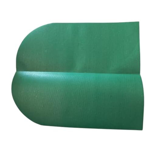LJL Traders Disposable Paper Banana Leaf for South Indian Feast Onam Pongal Sadya or Food Serving - Set of 25 Leaves | Medium Size | Banana Leaf Dinner Plate (Green) | All Festival Function - Image 1