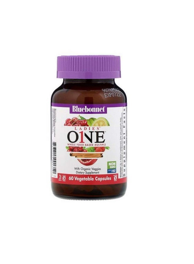 Bluebonnet Nutrition Ladies One Vegetable Capsule Whole Food Multiple K2 Organic Vegetable Energy Vitality Nongmo Gluten Free Soy Free Milk Free Kosher 60 Vegetable Capsule 2 Month Supply - Image 4