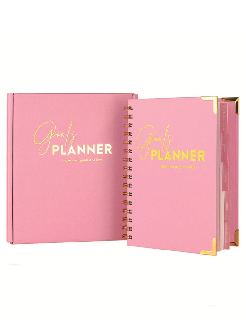 عام planner-2025 -- الأسبوعية والشهرية خطط دوامة ملزمة هدية مربع التعبئة والتغليف - Image 1