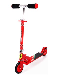Ferrari 2-Wheel Scooter |Lightweight  | Aluminum Frame | Adjustable Handlebar, Smooth Wheels | Ages 3Years+  - Image 1