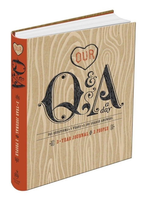 Our Q&A a Day: 3-Year Journal for 2 People