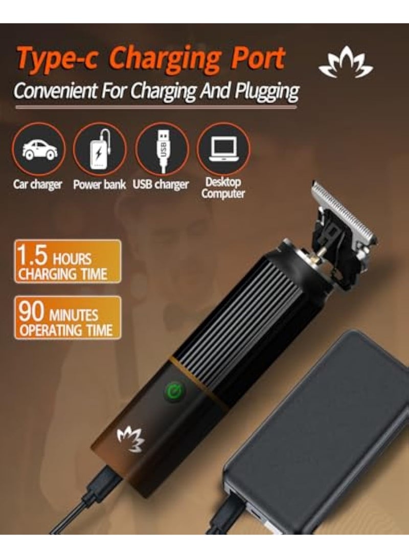 Hair Clipper for Men, 3-in-1 Trimmer, Multi Groomer  Electric Razor with Type-C Recharge, Mens Grooming Kit for Beard, Body, Face, Nose, Ear, Gifts for Men Husband Father - Image 5