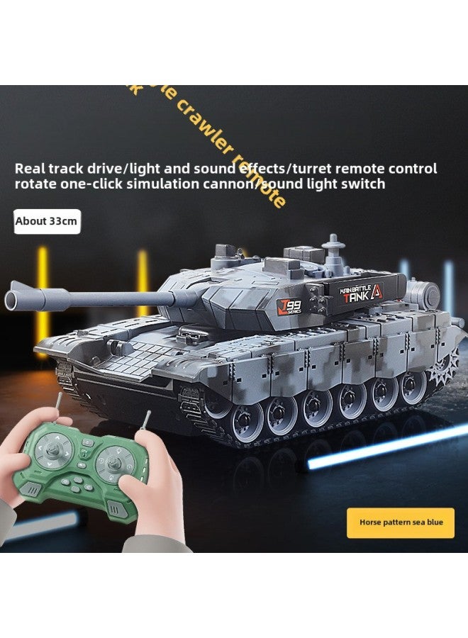 Generic Remote Control Tank Cannon Charging Battle Tank Toy Remote ...