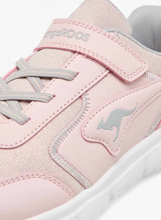 kangaROOS Women's Panelled Sports Shoes with Hook and Loop Closure - Image 4