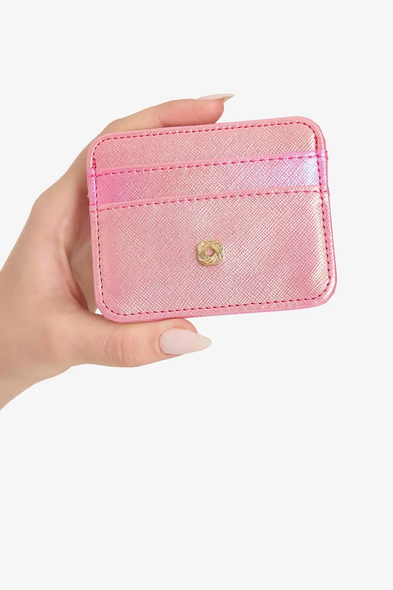 Defacto  Woman Faux Leather Business Card Wallet for Women | Best Price UAE