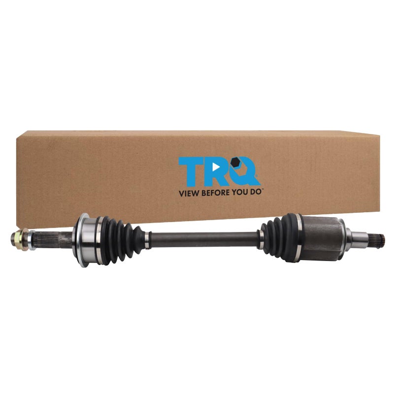 TRQ Front Left Right CV Axle Shaft Assembly Driver Passenger Side Compatible with 20012007 Toyota Sequoia 20002006 Tundra