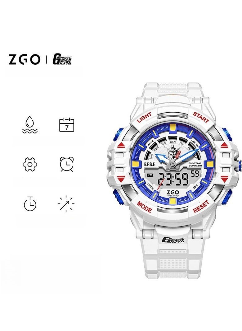 ZGO Co Branded Student Gift Waterproof Night Light Multifunctional Sports Electronic Watch - Image 1