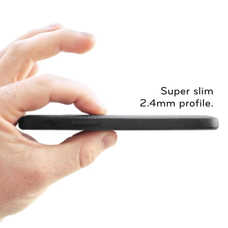 Peak Design Mobile Everyday Fabric Phone Case for iPhone 11 Pro Max, Charcoal, Slim Profile, Drop Protection, Weatherproof Fabric Shell, SlimLink Connects to Mobile Mounts & Gear - Image 3