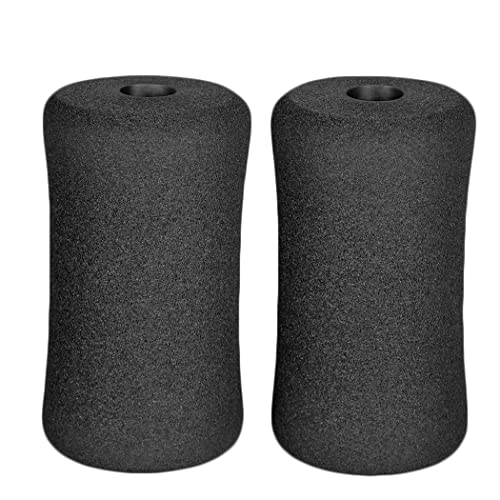 OTFAITP Sponge Foam Foot Pad Roller Pair, Used for Replacing Gym Exercise Equipment, Suitable for 1-inch Rod (Foam 5.71" X 2.95" Od X 0.87" Id) - Image 5