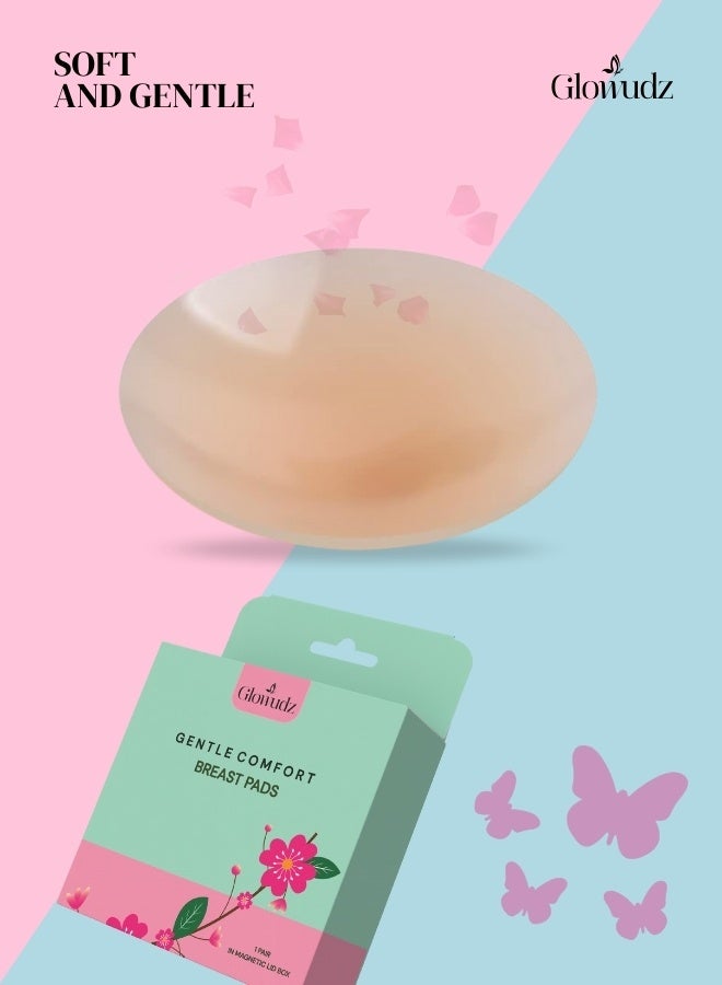 جلوودز مجموعة شريط الثدي ووسادات الحلمة السيليكونية القابلة لإعادة الاستخدام - Image 5