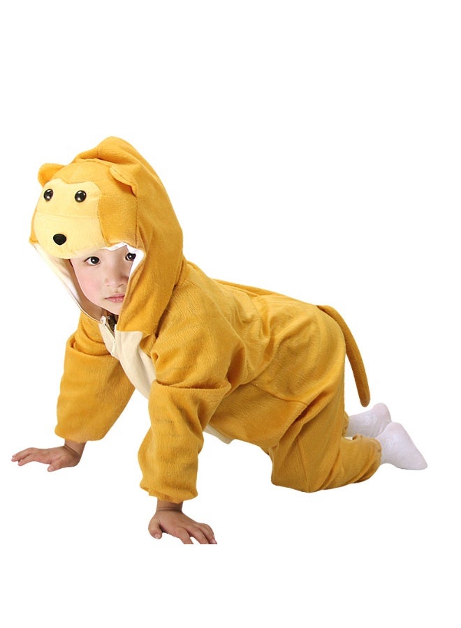NIBEMINENT Children's animal costumes: tigers, frogs, rabbits, small animals, school programs, performances, and costumes - Image 1