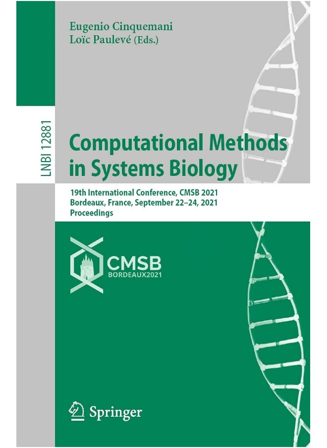 Computational Methods in Systems Biology: 19th International Conference, CMSB 2021, Bordeaux, France, September 22-24, 2021, Proceedings 