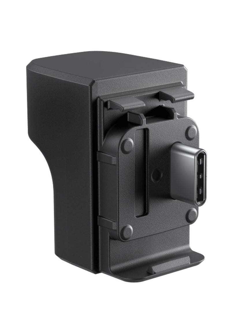 Excefore - Insta 360 Ace Pro Mic Adapter for insta360 Ace Accessories, External Microphones Type-C and 3.5mm Audio Ports Compatible with insta360 Ace, insta360 Ace Pro - Image 1
