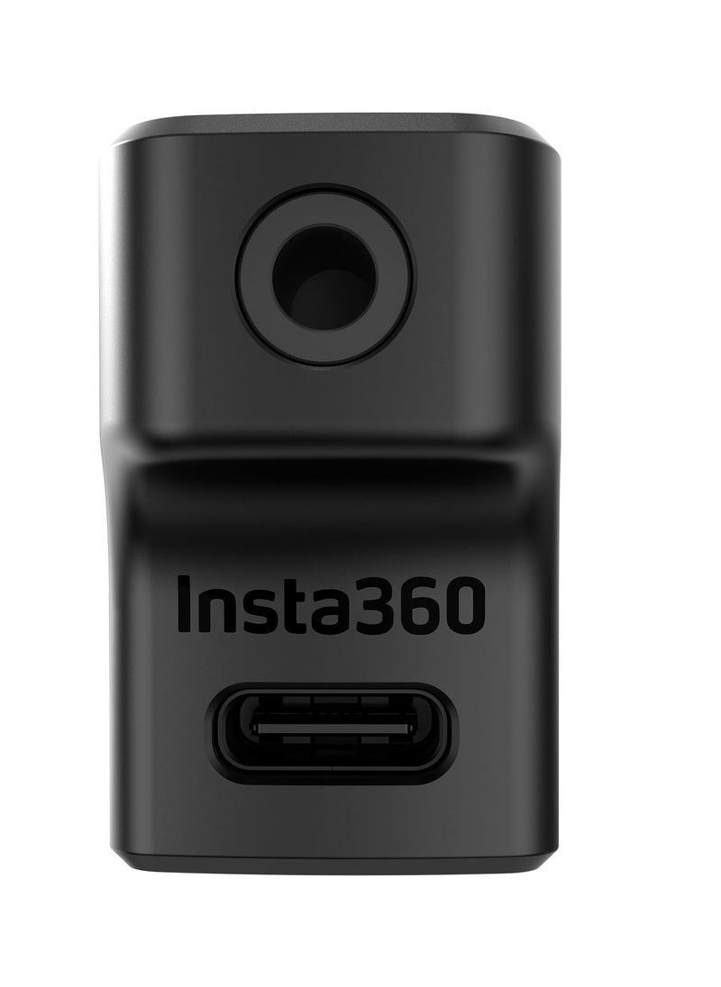 Excefore - Insta 360 Ace Pro Mic Adapter for insta360 Ace Accessories, External Microphones Type-C and 3.5mm Audio Ports Compatible with insta360 Ace, insta360 Ace Pro - Image 1