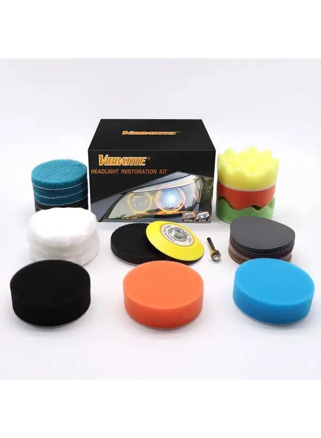 41 Piece Car Repair And Polishing Kit Heavy Duty Grinding Auto Body Restoration Set - Image 1