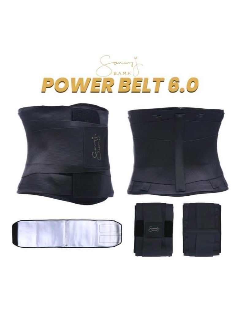 سامي ج Power Belt 6.0 Medium 81-100CM - Image 2