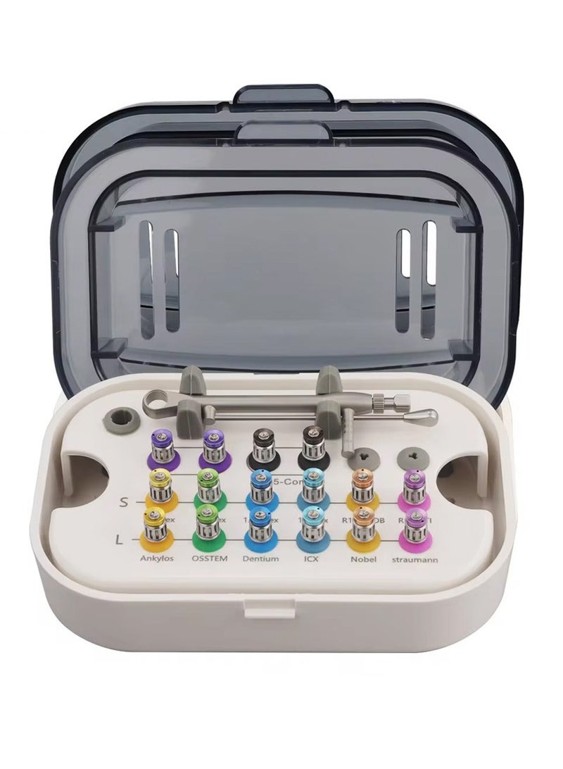 Generic Dental Universal Implant Repair Tool Box Screwdriver Wrench  - Image 2