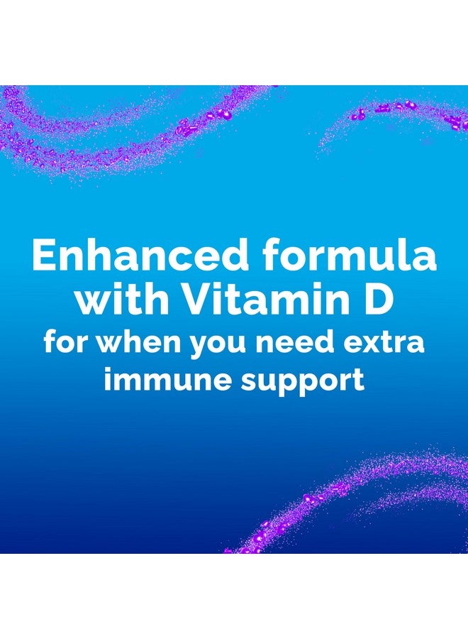 إميرجن-سي Emergen-C Immune Plus Crystals، مكمل غذائي لدعم المناعة أثناء التنقل مع فيتامين سي وفيتامين د وفيتامينات ب والزنك والمنجنيز، مشروب التوت والليمون - 28 عبوة - Image 5