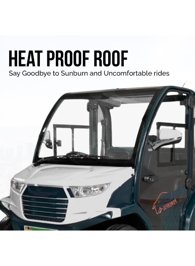 Megawheels Luxury Electric A.C Golf Cart Golf Buggy 2 Seater for Sightseeing - Image 3